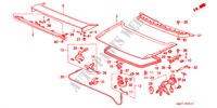 KOFFERBAK KLEP voor Honda NSX NSX-T 2 deuren 4-traps automatische versnellingsbak 2000