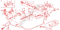KOPPELING HOOFDCILINDER (LH) voor Honda NSX NSX 2 deuren 6-versnellings handgeschakelde versnellingsbak 2000