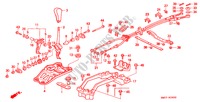 OVERSCHAKELHENDEL voor Honda NSX NSX 2 deuren 6-versnellings handgeschakelde versnellingsbak 2000