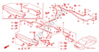 RUITESPROEIER(LH) voor Honda NSX NSX 2 deuren 4-traps automatische versnellingsbak 1997