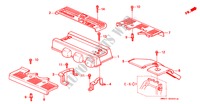 SPRUITSTUK AFDEKKING voor Honda NSX NSX-T 2 deuren 4-traps automatische versnellingsbak 2000