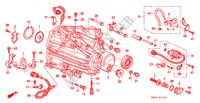 TRANSMISSIE BEHUIZING (3.2L) voor Honda NSX NSX 2 deuren 6-versnellings handgeschakelde versnellingsbak 1999