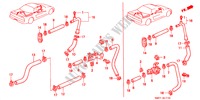 WATERKLEP voor Honda NSX NSX-T 2 deuren 6-versnellings handgeschakelde versnellingsbak 2001