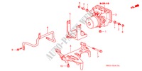 ABS MODULATOR(LH) voor Honda NSX NSX 2 deuren 6-versnellings handgeschakelde versnellingsbak 2004