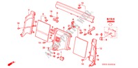ACHTER SCHOT VOERING voor Honda NSX NSX-T 2 deuren 4-traps automatische versnellingsbak 2002