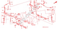BENZINE LIJN( '03) (2) voor Honda NSX NSX 2 deuren 4-traps automatische versnellingsbak 2003
