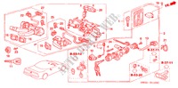COMBINATIESCHAKELAAR(RH) (2) voor Honda NSX NSX 2 deuren 4-traps automatische versnellingsbak 2002
