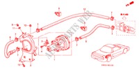 LUCHTPOMP voor Honda NSX NSX-T 2 deuren 4-traps automatische versnellingsbak 2003