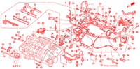 MOTOR BEDRADINGSBUNDEL/KLEM voor Honda NSX NSX 2 deuren 4-traps automatische versnellingsbak 2002