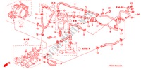 OLIEKOELSLANG/ WATERSLANG voor Honda NSX NSX 2 deuren 4-traps automatische versnellingsbak 2002
