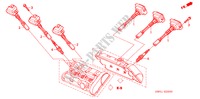 ONTSTEKINGSSPOEL/BOUGIE voor Honda NSX NSX-T 2 deuren 4-traps automatische versnellingsbak 2003