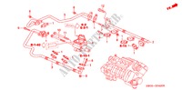 SECUNDAIRE LUCHT KLEP voor Honda NSX NSX-T 2 deuren 4-traps automatische versnellingsbak 2004