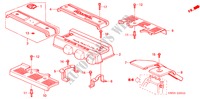 SPRUITSTUK AFDEKKING voor Honda NSX NSX-T 2 deuren 4-traps automatische versnellingsbak 2002