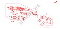 STUURKOLOM voor Honda NSX NSX-T 2 deuren 4-traps automatische versnellingsbak 2002