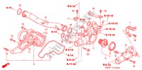 WATERPOMP voor Honda NSX NSX-T 2 deuren 6-versnellings handgeschakelde versnellingsbak 2003