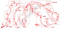 AIRCONDITIONER(SLANGEN/PIJPEN) (LH) (2.0L) (2.4L) voor Honda CR-V S&L PACKAGE 5 deuren 5-traps automatische versnellingsbak 2008