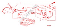 ANTENNE(LH) voor Honda CR-V EXECUTIVE 5 deuren 6-versnellings handgeschakelde versnellingsbak 2007