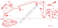 ANTENNE(RH) voor Honda CR-V EX 5 deuren 5-traps automatische versnellingsbak 2007