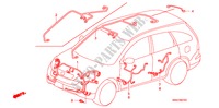 BEDRADINGSBUNDEL(RH)(2) voor Honda CR-V EX 5 deuren 5-traps automatische versnellingsbak 2007