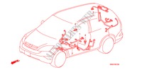 BEDRADINGSBUNDEL(RH)(3) voor Honda CR-V EX 5 deuren 6-versnellings handgeschakelde versnellingsbak 2008