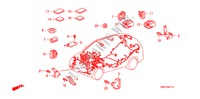 BUNDEL BAND/HOUDER(RH)(2) voor Honda CR-V DIESEL 2.2 SE 5 deuren 6-versnellings handgeschakelde versnellingsbak 2008