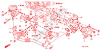 EGR KLEP(DIESEL) voor Honda CR-V DIESEL 2.2 EXECUTIVE 5 deuren 6-versnellings handgeschakelde versnellingsbak 2007