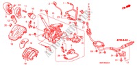 KEUZEHENDEL(RH) voor Honda CR-V RVSI 5 deuren 5-traps automatische versnellingsbak 2008