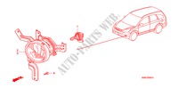 MISTLICHT(1) voor Honda CR-V RVSI 5 deuren 5-traps automatische versnellingsbak 2008