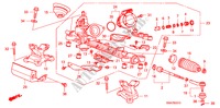 P.S. VERSNELLINGBOX(EPS) (RH) voor Honda CR-V EX 5 deuren 6-versnellings handgeschakelde versnellingsbak 2008