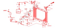 RADIATOR SLANG/ RESERVETANK(2.0L) voor Honda CR-V EXECUTIVE 5 deuren 5-traps automatische versnellingsbak 2007