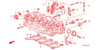 SPOEL KLEP(2.0L) voor Honda CR-V EXECUTIVE 5 deuren 6-versnellings handgeschakelde versnellingsbak 2008