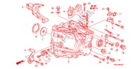 TRANSMISSIE HUIS (2.0L) (2.4L) voor Honda CR-V EX 5 deuren 6-versnellings handgeschakelde versnellingsbak 2007