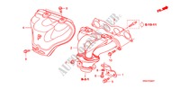 UITLAAT SPRUITSTUK(2.4L) voor Honda CR-V RV-SI 5 deuren 6-versnellings handgeschakelde versnellingsbak 2008