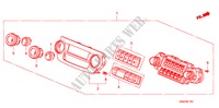 VERWARMING REGELAAR(RH) voor Honda CR-V SE 5 deuren 5-traps automatische versnellingsbak 2008
