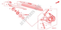 ACHTER WISSER voor Honda CR-V ELEGANCE/LIFESTYLE 5 deuren 5-traps automatische versnellingsbak 2010