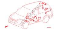 BEDRADINGSBUNDEL(RH)(3) voor Honda CR-V ELEGANCE 5 deuren 6-versnellings handgeschakelde versnellingsbak 2010