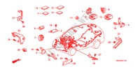 BUNDEL BAND/HOUDER(RH)(2) voor Honda CR-V DIESEL 2.2 SE 5 deuren 6-versnellings handgeschakelde versnellingsbak 2009