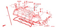 CILINDERKOP AFDEKKING(DIESEL)('10) voor Honda CR-V DIESEL 2.2 ES 5 deuren 5-traps automatische versnellingsbak 2010