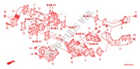 EGR KLEP(DIESEL)('10) voor Honda CR-V DIESEL 2.2 COMFORT 5 deuren 5-traps automatische versnellingsbak 2010
