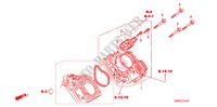 GAS HUIS(2.0L) voor Honda CR-V ES 5 deuren 5-traps automatische versnellingsbak 2010