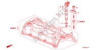 INJECTOR(DIESEL)('10) voor Honda CR-V DIESEL 2.2 ELEGANCE/LIFE 5 deuren 5-traps automatische versnellingsbak 2010