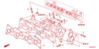INLAAT SPRUITSTUK(DIESEL)('10) voor Honda CR-V DIESEL 2.2 ES 5 deuren 5-traps automatische versnellingsbak 2010