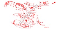 INSTRUMENTEN AFWERKING(PASSAGIERZIJKANT)(RH) voor Honda CR-V SE 5 deuren 5-traps automatische versnellingsbak 2010