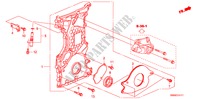 KETTINGKAST(DIESEL)('10) voor Honda CR-V DIESEL 2.2 ES 5 deuren 6-versnellings handgeschakelde versnellingsbak 2010