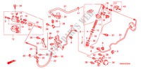 KOPPELING HOOFDCILINDER(2.0L)(2.4L)(LH) voor Honda CR-V COMFORT 5 deuren 6-versnellings handgeschakelde versnellingsbak 2010