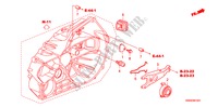KOPPELING TERUGKEER(DIESEL)('10) voor Honda CR-V DIESEL 2.2 ELEGANCE/LIFE 5 deuren 6-versnellings handgeschakelde versnellingsbak 2010