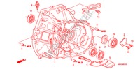 KOPPELINGKAST(2.0L) voor Honda CR-V COMFORT 5 deuren 6-versnellings handgeschakelde versnellingsbak 2010