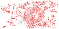 OLIEPEILMETER/ATF PIJP(DIESEL) voor Honda CR-V DIESEL 2.2 ES 5 deuren 5-traps automatische versnellingsbak 2010