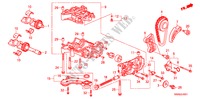 OLIEPOMP(DIESEL)('10) voor Honda CR-V DIESEL 2.2 ES 5 deuren 5-traps automatische versnellingsbak 2010