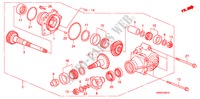 OVERDRAGEN(2.0L)(2.4L) voor Honda CR-V COMFORT 5 deuren 5-traps automatische versnellingsbak 2010
